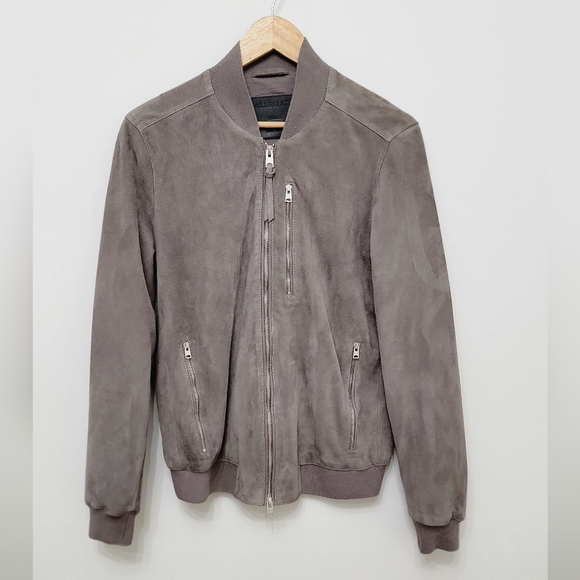 All Saints Men's Suede Jacket - Sm - Picture 1 of 11
